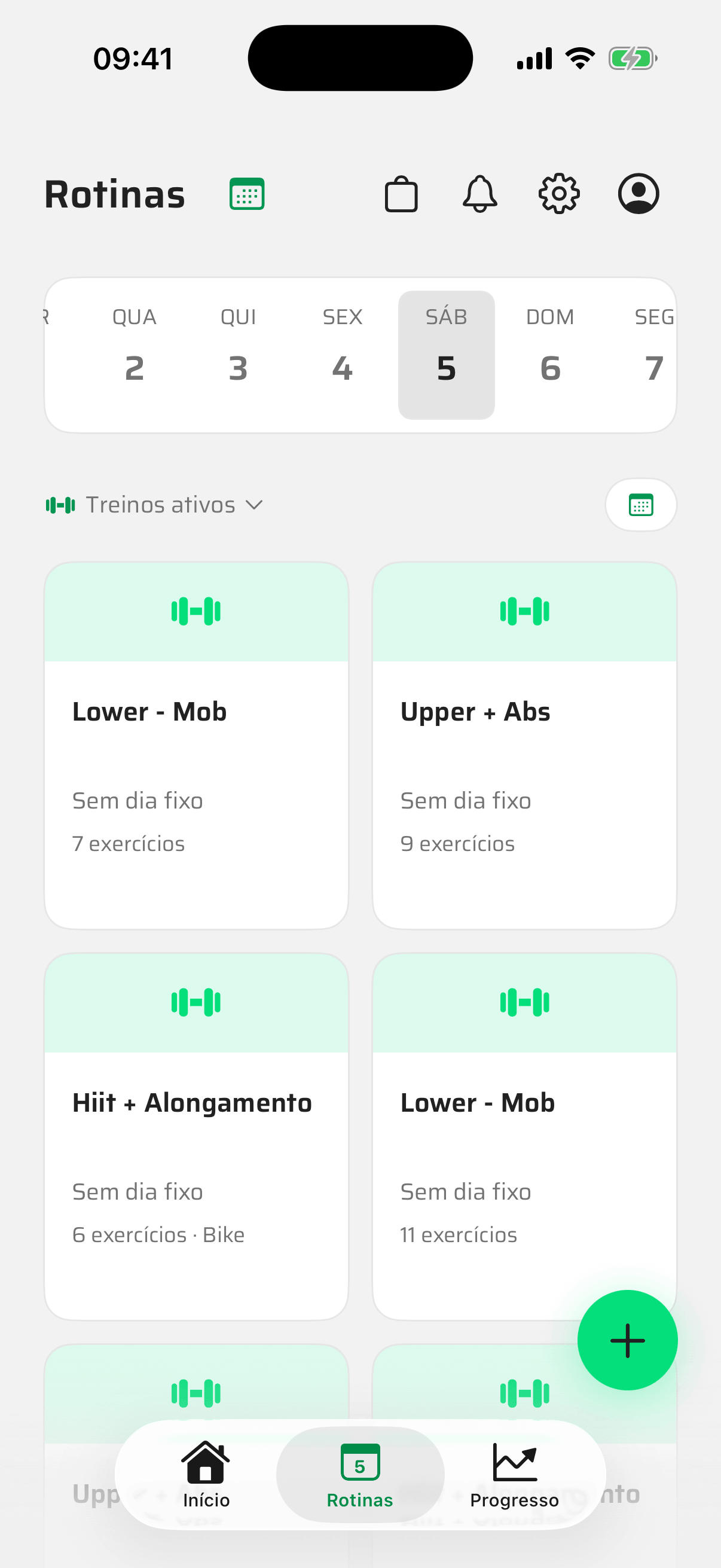 A lista de treinos do The Rep, prontos para você começar